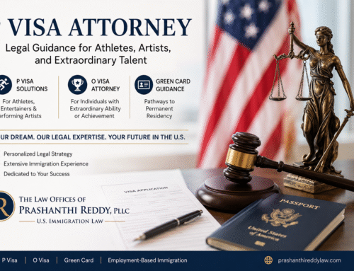 P Visa Attorney: Legal Guidance for Athletes, Artists, and Extraordinary Talent